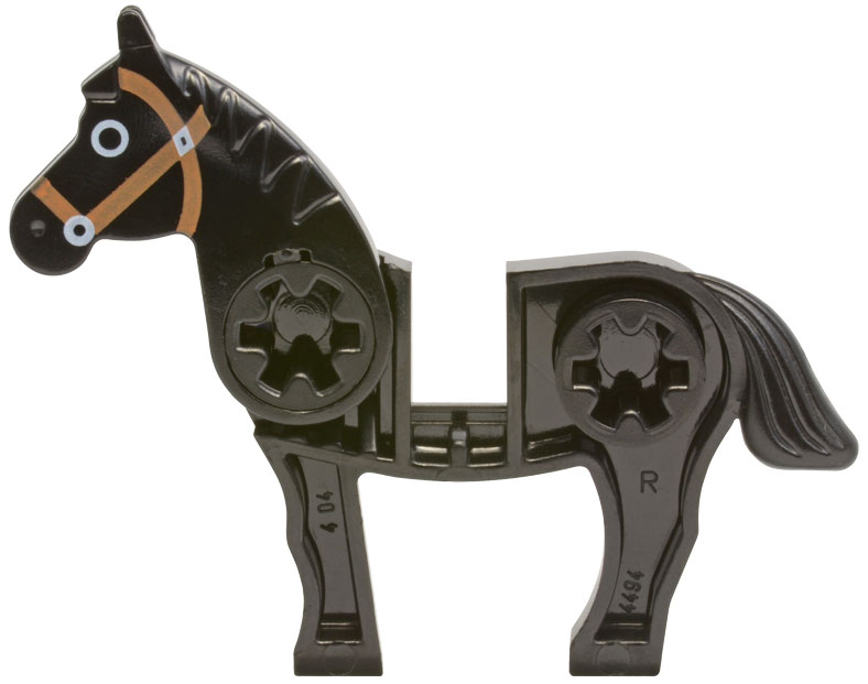 right inside of horse