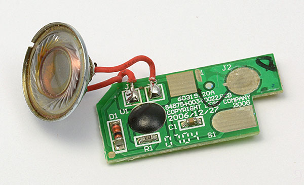 55206 Sound circuit board and speaker