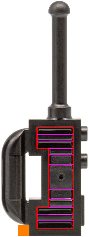 walkie 19220 back