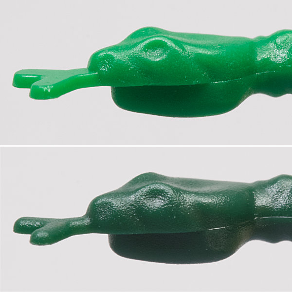 part 30155 snake heads, side view